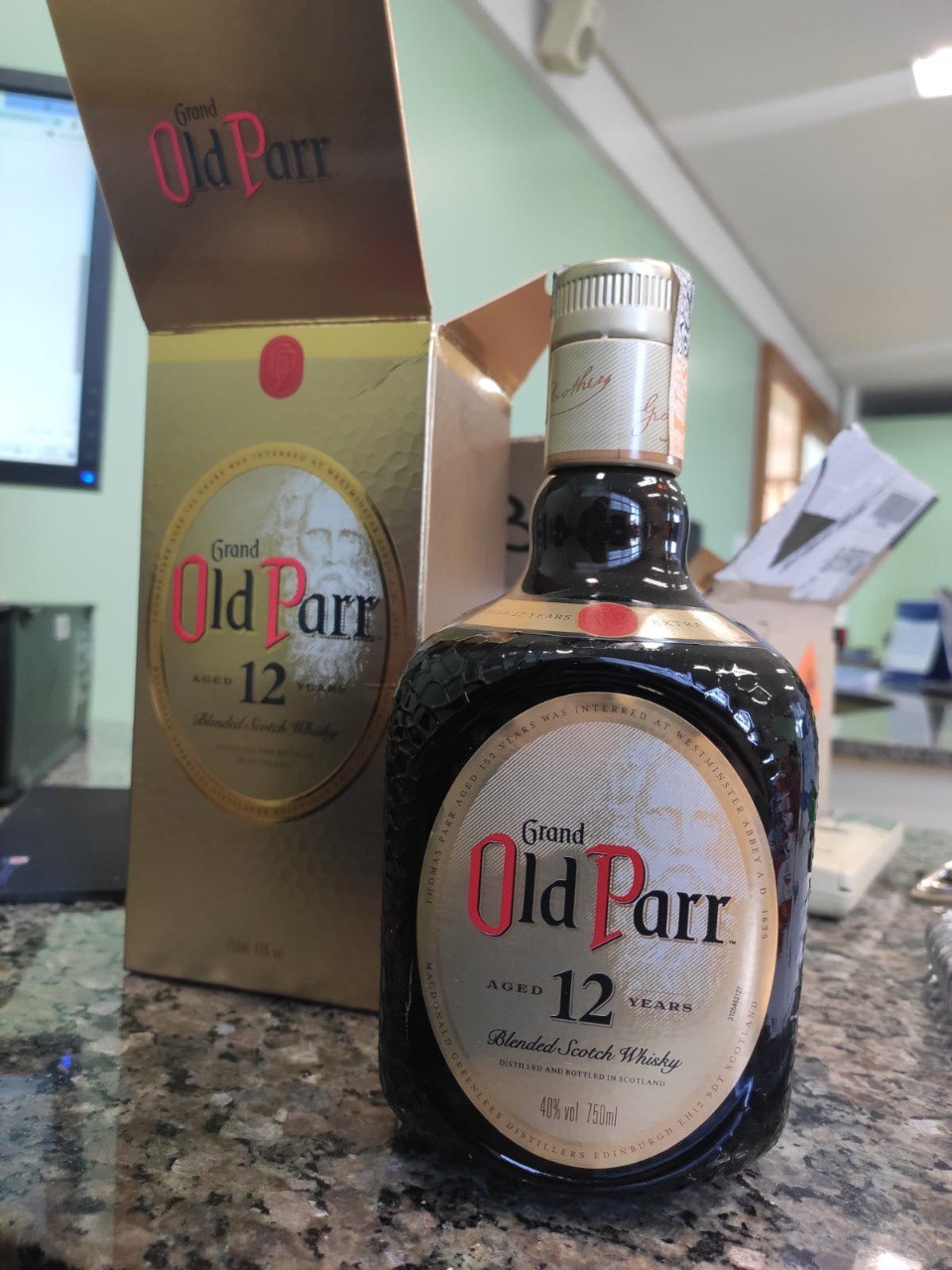 Old Parr Whisky Grand 750Ml