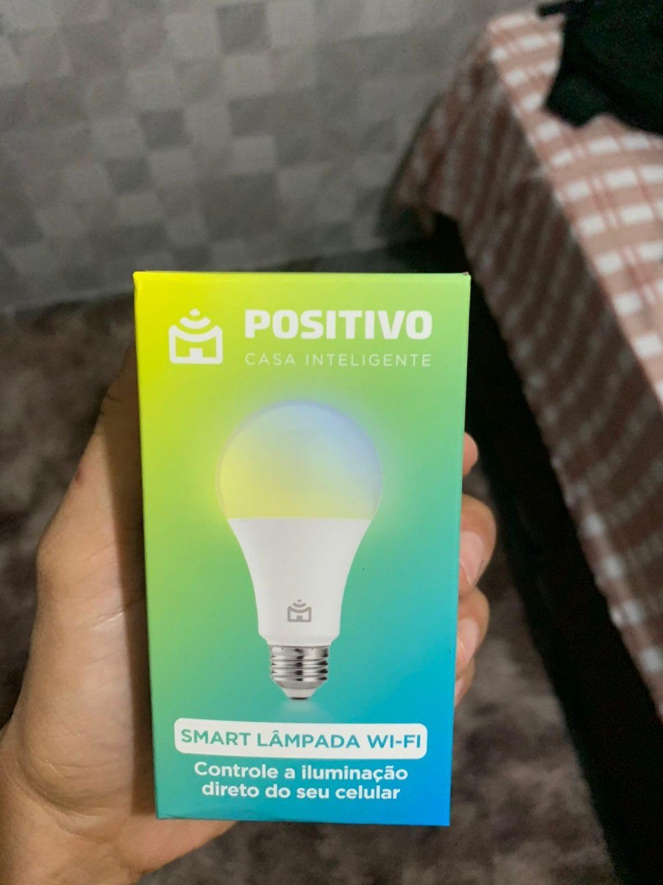 Smart Lâmpada Wi-Fi Positivo Casa Inteligente