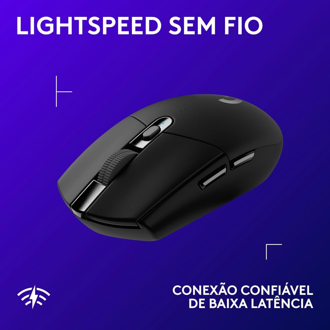Mouse Gamer Sem Fio Logitech G305 LIGHTSPEED