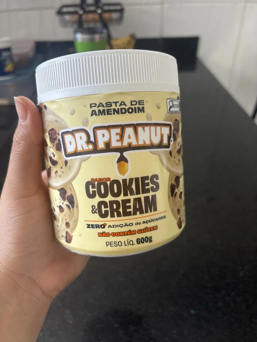 Pasta De Amendoim Dr. Peanut 600g Novos Sabores Gourmet