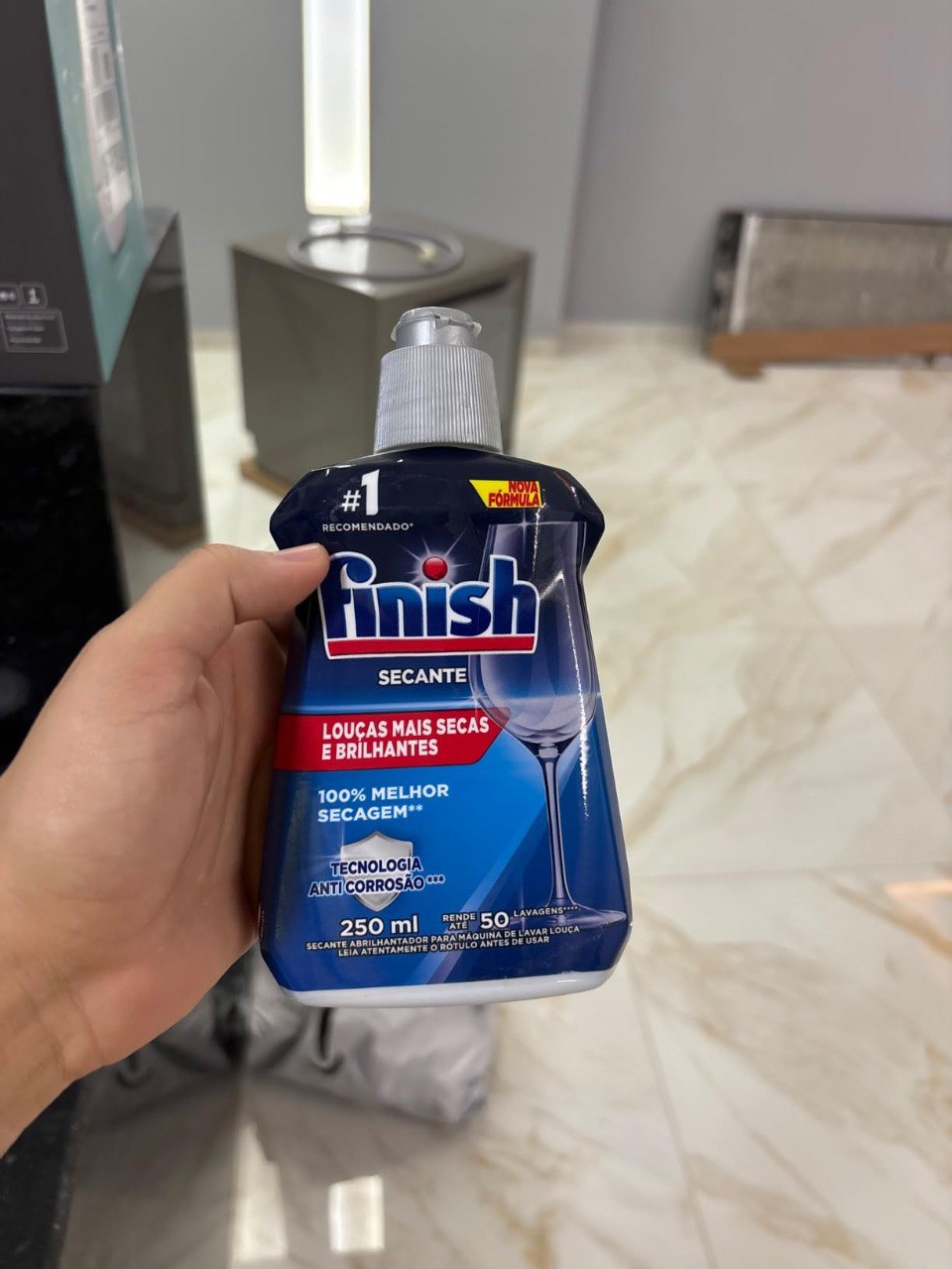 Finish Secante para Lava-Louças e Abrilhantador 250ml