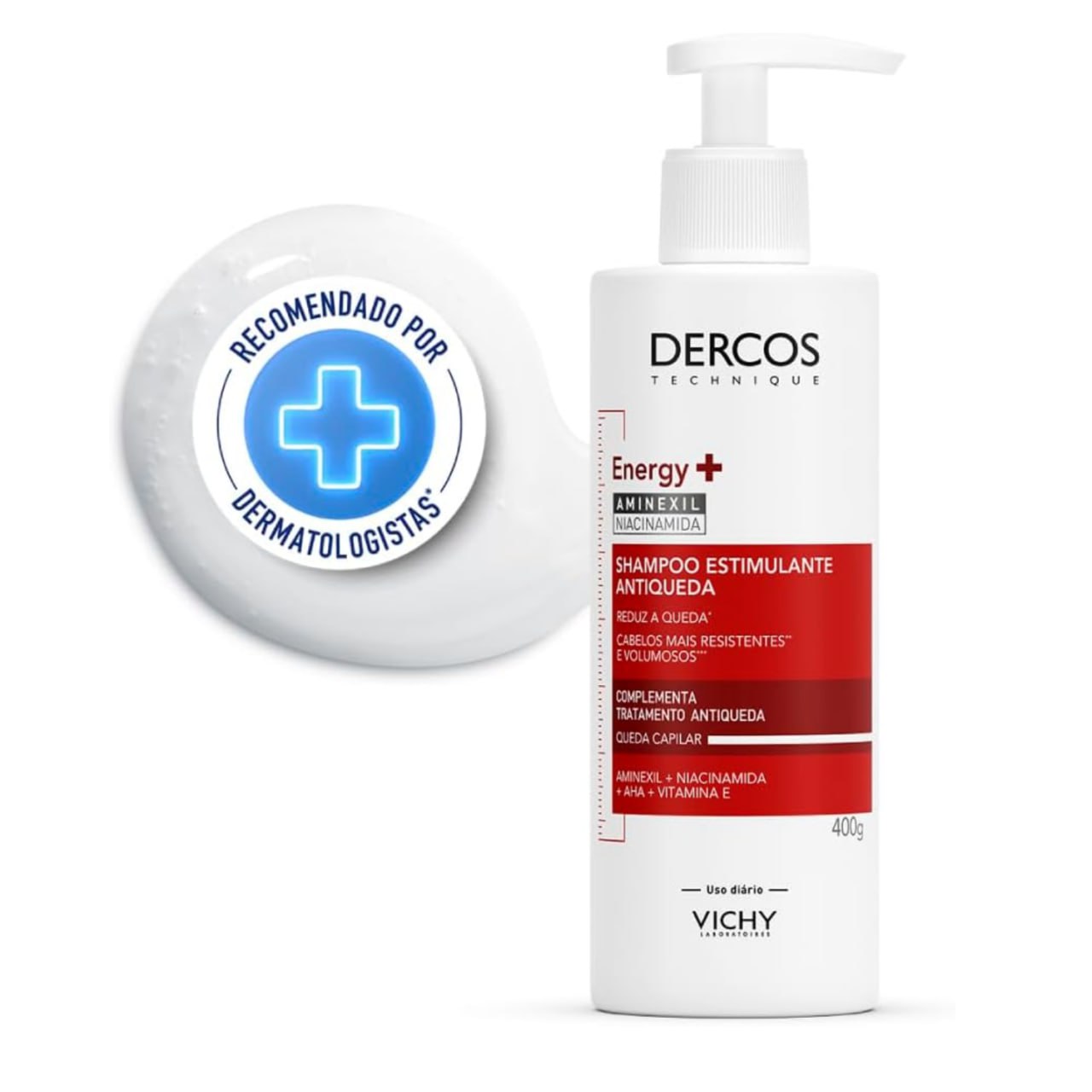 Vichy Dercos Energy+, Shampoo Estimulante