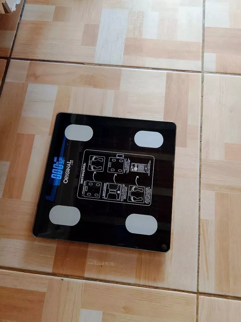 Balança Bioimpedância Medidora Corporal Bluetooth Digital