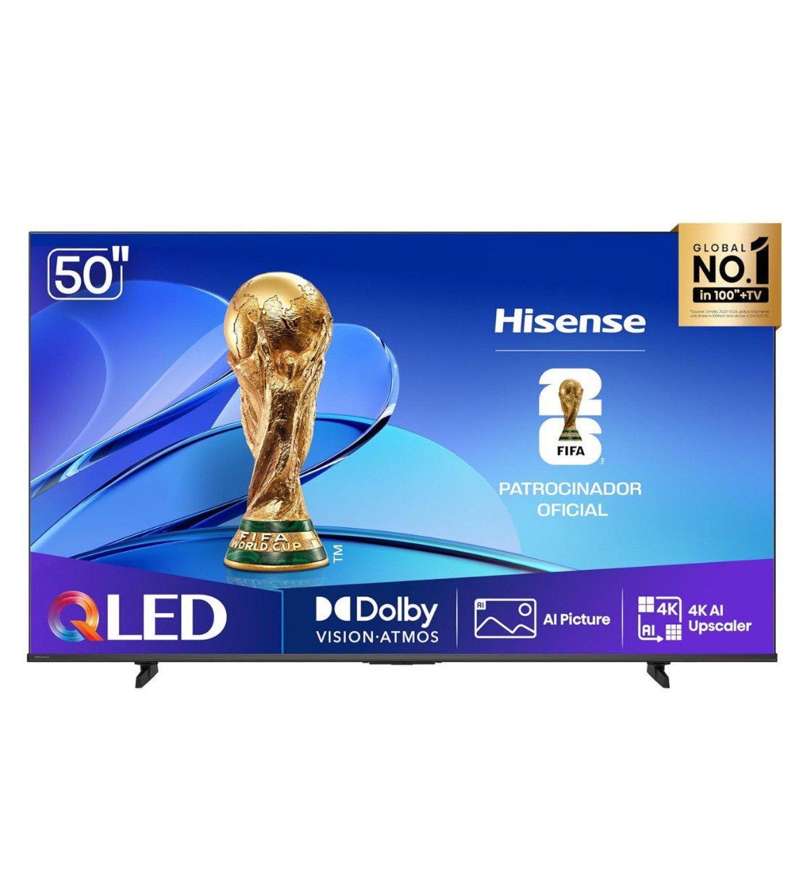 Hisense Smart TV UHD 4K QLED 50" Polegadas 50Q6QV