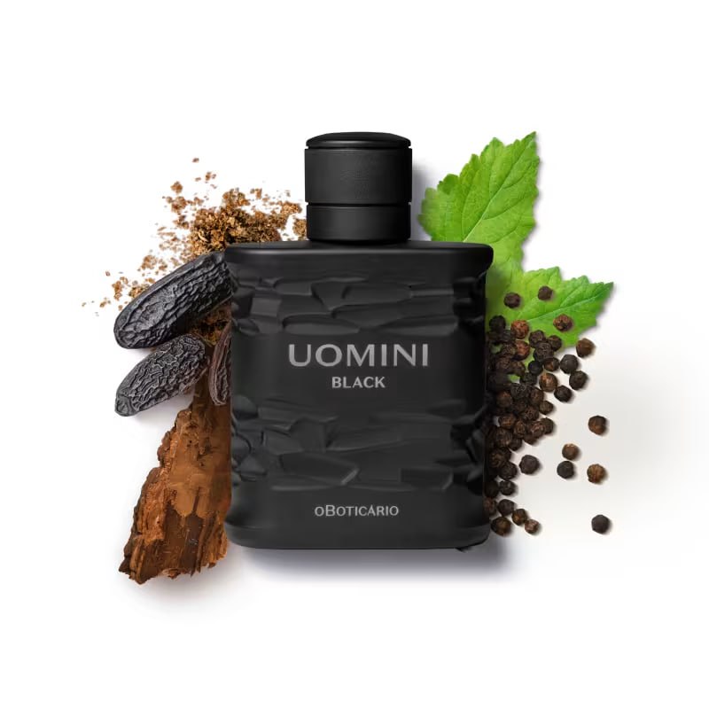 Uomini Black Desodorante Colônia 100ml
