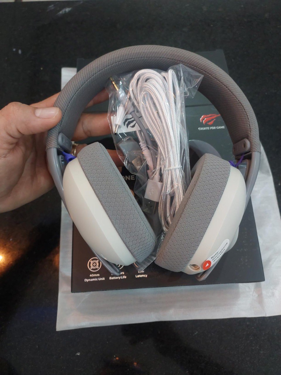 Havit Fone de Ouvido Headset Gamer Fuxi-H3 Gray